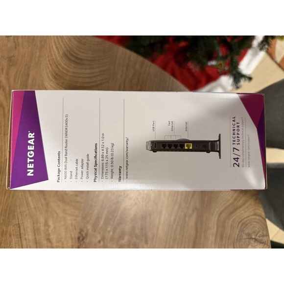 NETGEAR Wi-Fi Router Wireless N600 Dual Band Router WNDR3400 - Picture 4 of 4